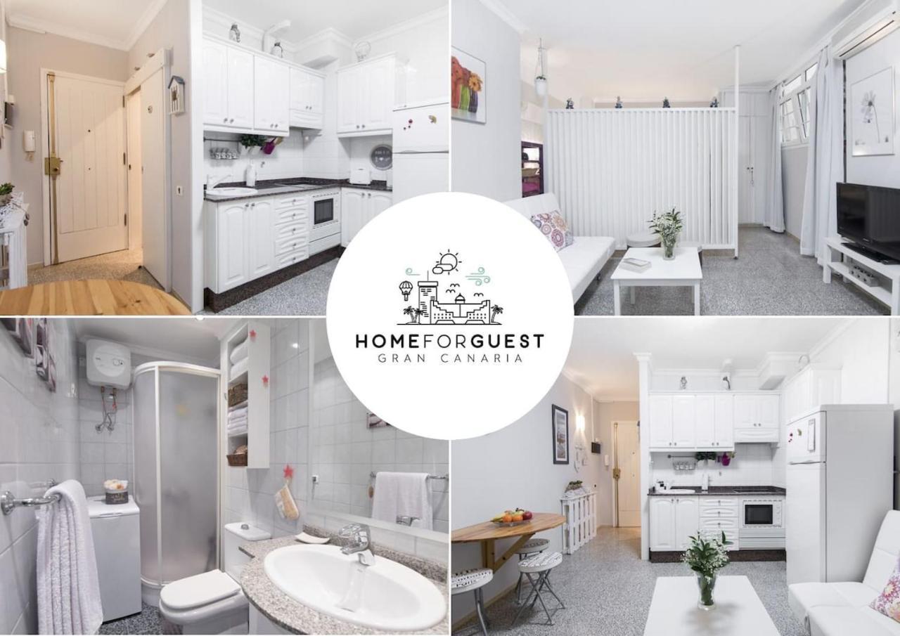Homeforguest Canteras Loft, 10 Steps To The Beach ลาสปัลมาส เด กรานคานาเรีย ภายนอก รูปภาพ